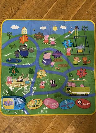 Інтерактивний дитячий килимок peppa pig з ігровими режимами
