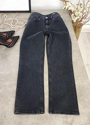 Прямые джинсы цвета washed black marks &amp; spencer