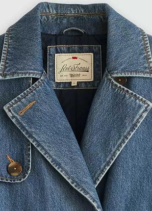 Плащ levi's размер s-м 6