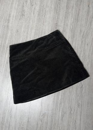 Міні спідниця zara оксамитова