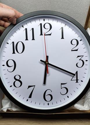 Настенные часы silent wall clock 12" (30 см) с тихим ходом (новые)
