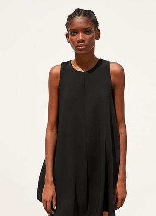Сукня жіноча zara чорна сукня сарафан с