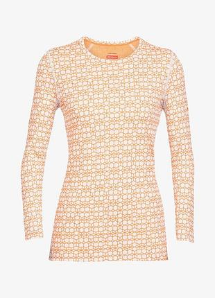 Жіноча термофутболка icebreaker women's 250 vertex ls (100% merino) — розмір s