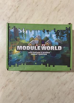 Магнітний конструктор module world minecraft 88 кубиків