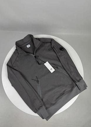 Свитшот c.p. company темно-серый m, l, xl