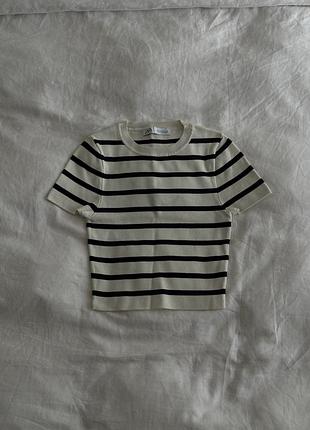 Новий вкорочений топ zara