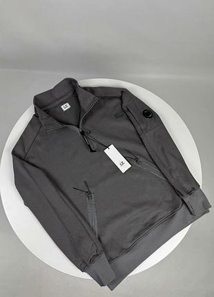 Темно-серый свитшот размеры m, l, xl c.p. company