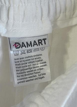 Брюки бриджи лен damart zara 5