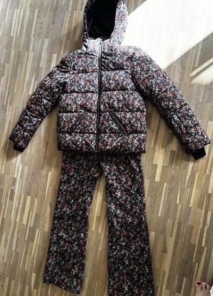 Лижний костюм brunotti sunpeak flower з квітковим принтом