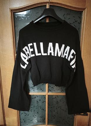 Стильный итальянский свитшот la bella mafia,p. l