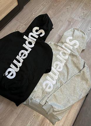 Supreme hoodie big logo 😍