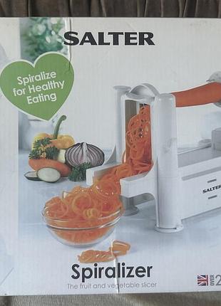 Овочерізка salter spiralizer для фруктів та овочів