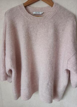 Светр, джемпер, альпака, вовна knit-ted