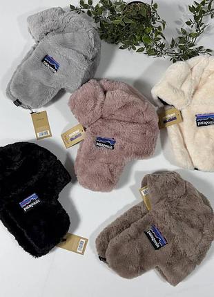 Шапка вушанка patagonia✅