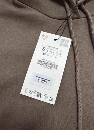 Утеплене худі від zara с 6
