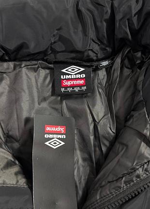 Пуховик supreme x umbro✅ 3