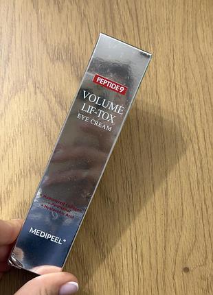 Крем для повік з ефектом ліфтингу  medi-peel peptide 9 shrink lif-tox eye cream