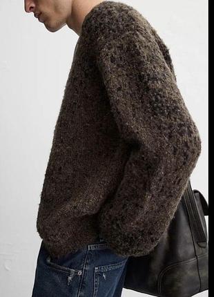 Zara светр чоловічий вовняний