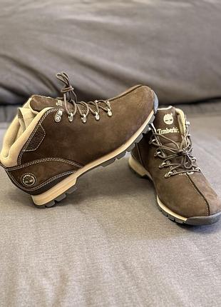 Черевики timberland splitrock ftb коричневі