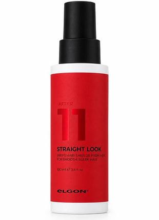 Термозахисний спрей для волосся elgon affixx 11 straight look 100 мл