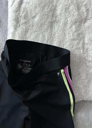 Спортивні чорні лосіни 3