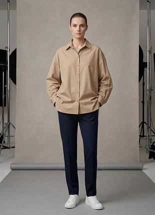 Жіноча сорочка h&m бежева