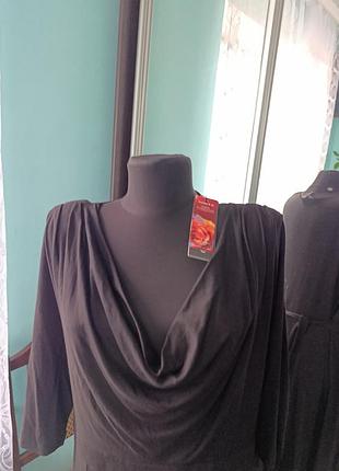 Плаття чорне жіноче гарне 🥰🥰🥰 plus size 6
