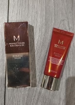 Bb-крем missha m perfect cover b.b cream ex №25