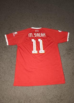 Футбольна футболка, джерсі liverpool fc (мохамед салах, salah) ліверпуль , ливерпуль.