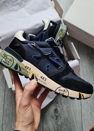 Кросівки premiata mick black blue
