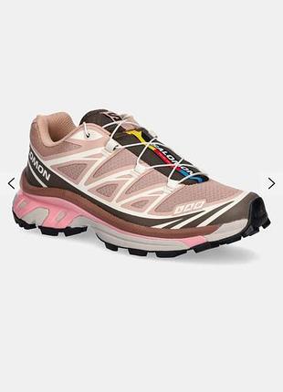 Кросівки salomon xt-6 рожево-коричневі