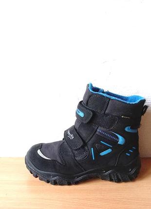 Детские зимние ботинки superfit husky gore-tex 33 р. стелька 21, 3 см.
