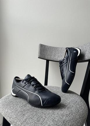Шкіряні чоловічі кеди взуття кросівки puma speed cat bmw