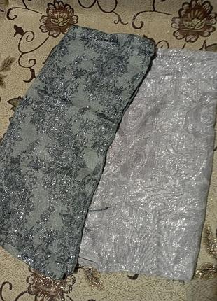 Шарф с люрексом