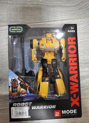 Трансформер серії x-warrior (жовтий)