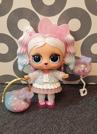 Кукла lol surprise лол сюрприз loves hello kitty tot miss pearly хеллоу котти
