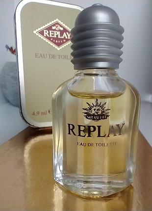 Replay morris parfum миниатюра 4.9мл винтаж