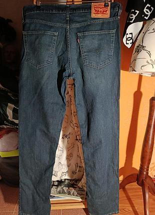 Джинси чоловічі levi's сині 2