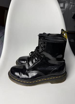 Черевики dr. martens 1460 black lamper patent