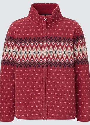 Флісова зіп кофта фліска uniqlo