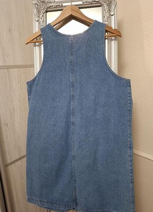 Джинсовый сарафан topshop 8
