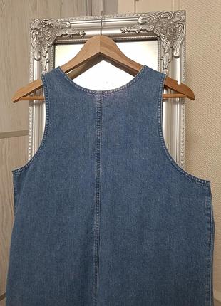 Джинсовый сарафан topshop 9