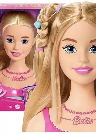 Голова для причесок barbie + аксессуары, блондинка