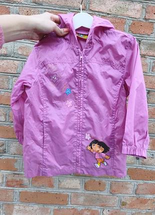 Вітровка дощовик mothercare даша мандрівниця dora 3-4 роки