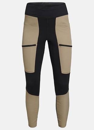 Жіночі трекінгові лосіни штани peak performance w track tights в гарному стані, оригінал m-l