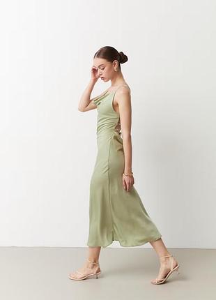 Атласна сукня silk garden stefa 5