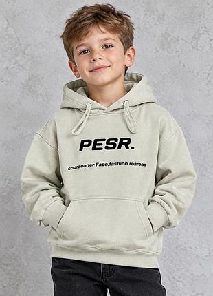 Худі для хлопчика бежеве 150, 160, 170, 180 р.