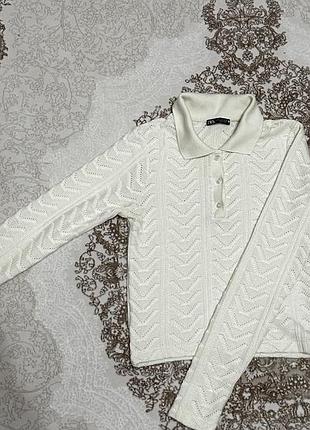 Жіноча кофта zara з довгим рукавом