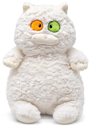 М'яка іграшка "товстий кіт" k15214 (white) 40 см