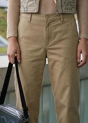 Песочные брюки чинос scotch &amp; soda (maison scotch) / сток р.46-48
